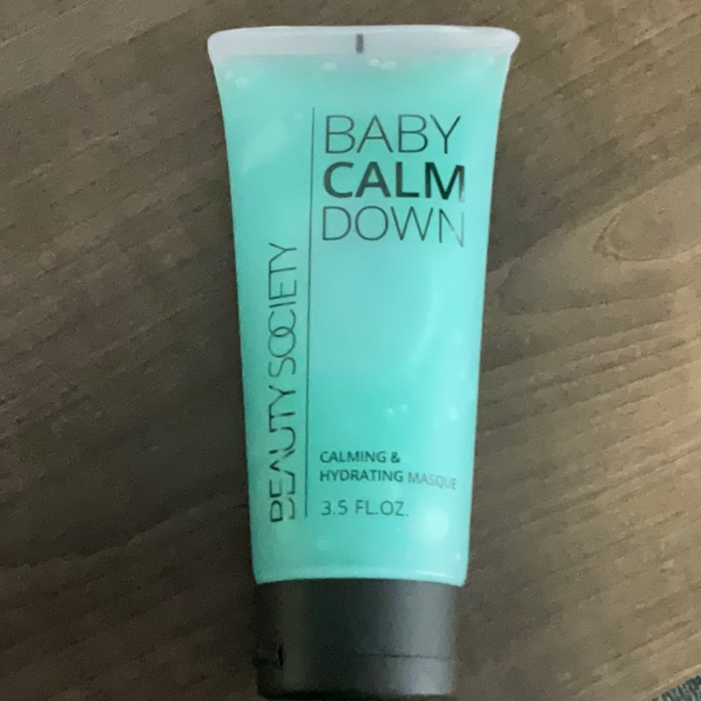 NWT Beauty Society Baby Calm Down - Calming & Hydrating Masque 3.5 fl oz